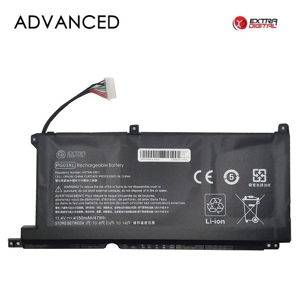 ExtraDigital PG03XL Battery for HP Laptop