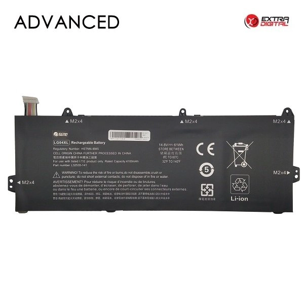 ExtraDigital LG04XL Battery for HP Laptop