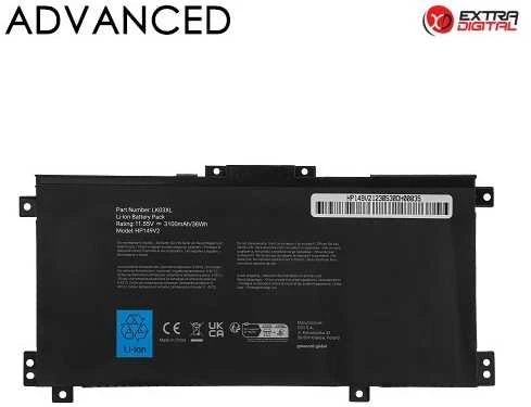 Laptop battery HP LK03XL  3500mAh  Extra