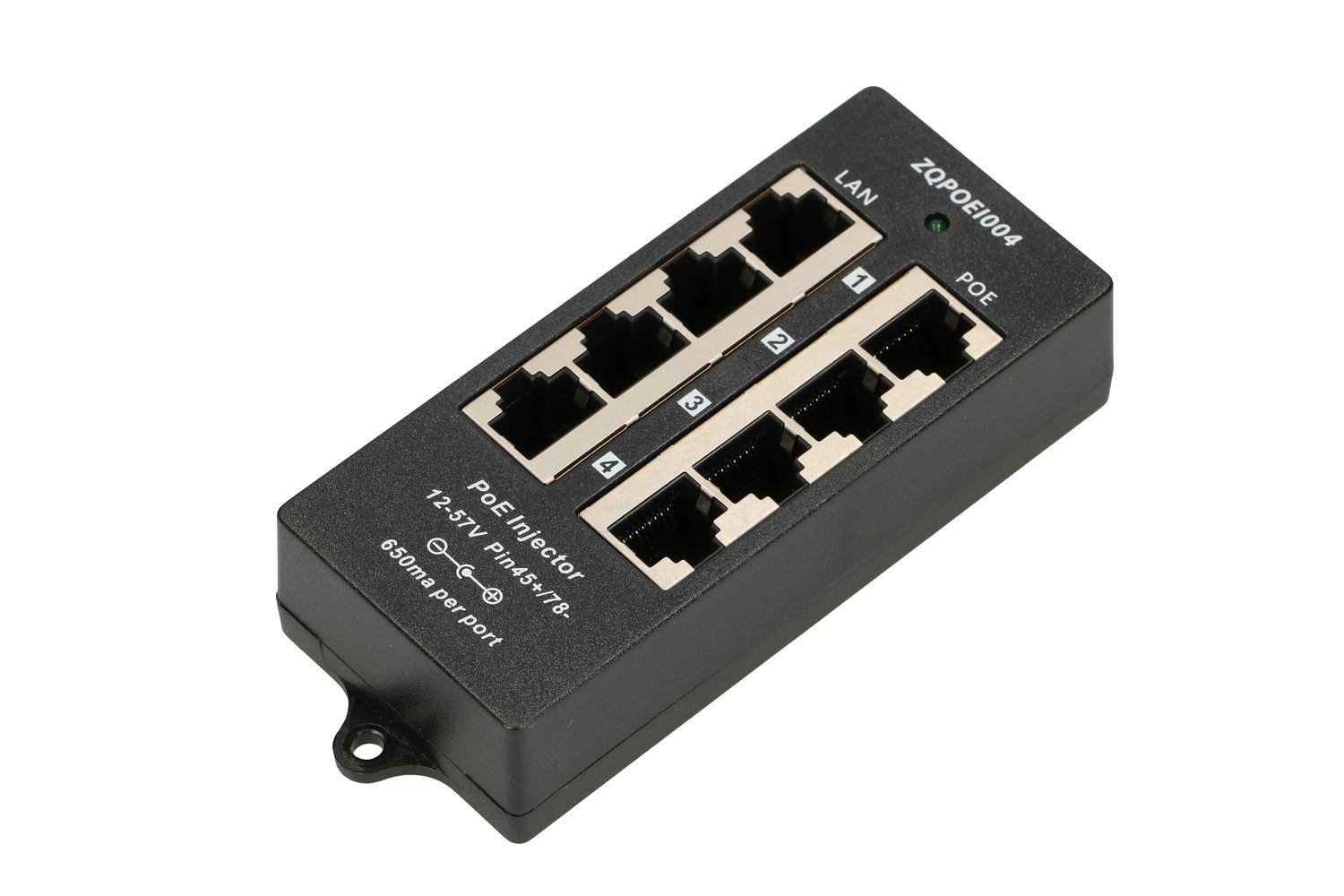 Extralink PoE Injector 4 Port 4x