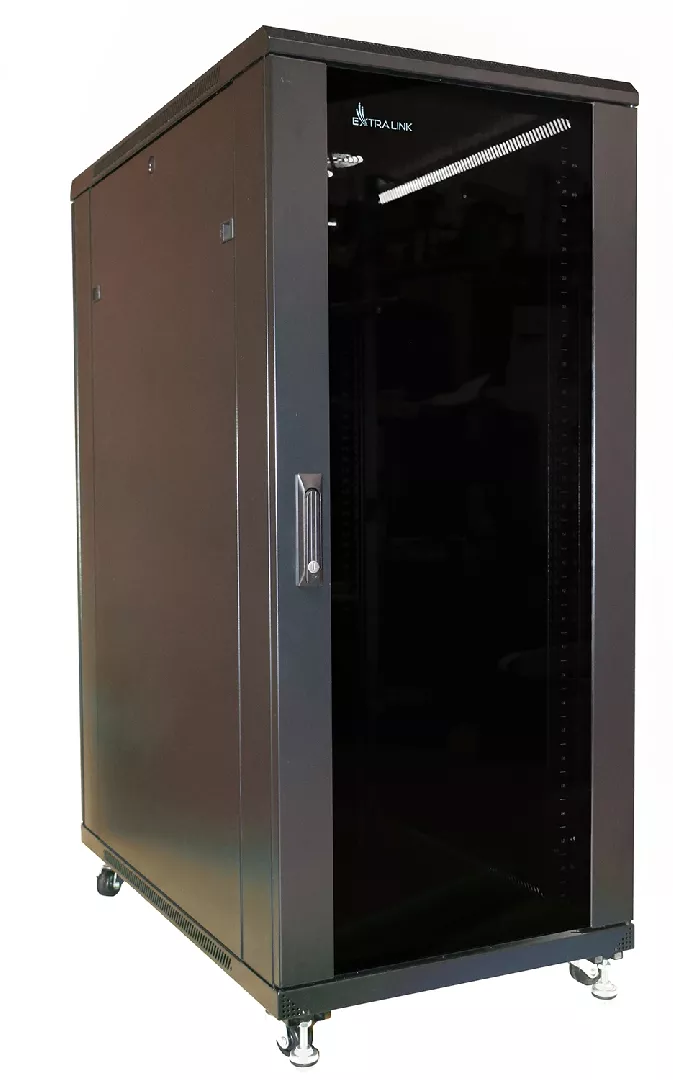 Extralink Rackmount cabinet 37U 600x600 Black