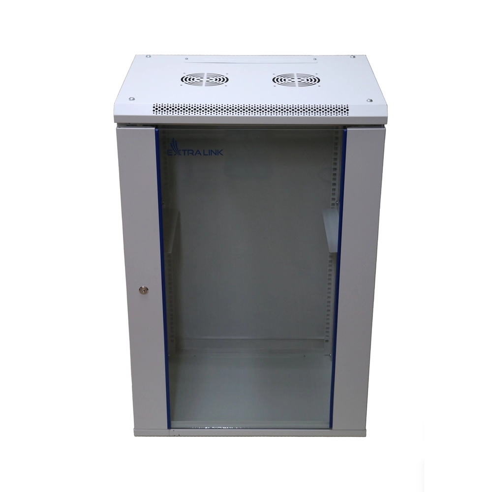 Extralink Rackmount cabinet 18U 600x600 Gray