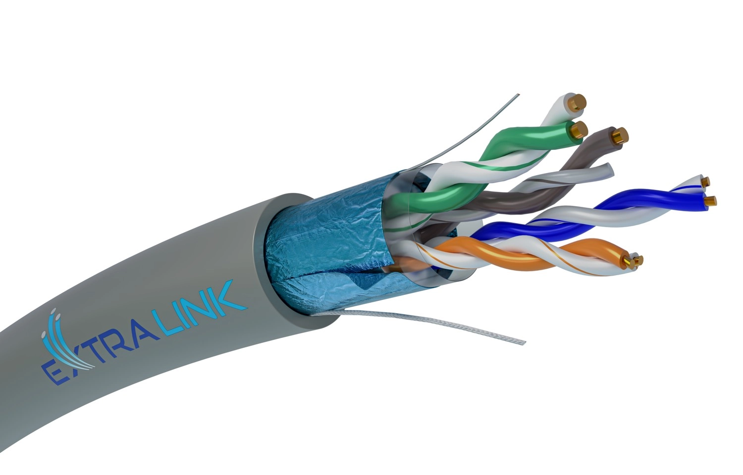 Extralink Twisted pair CAT5E FTP (F/UTP)