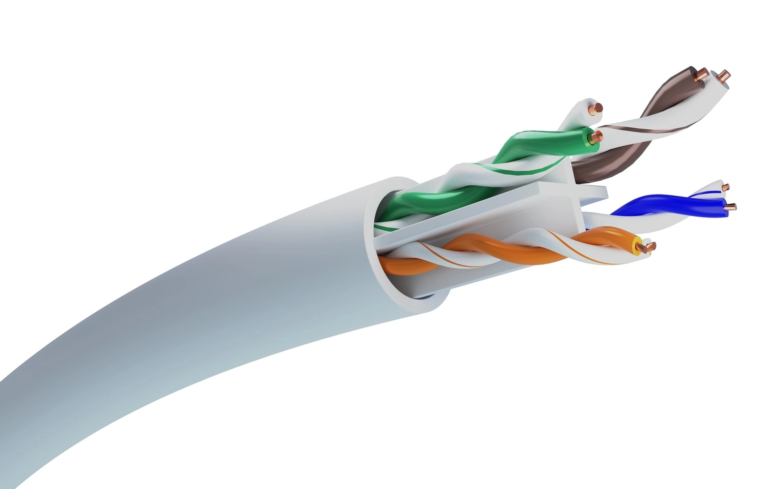 Extralink Twisted pair CAT6 UTP (U/UTP)