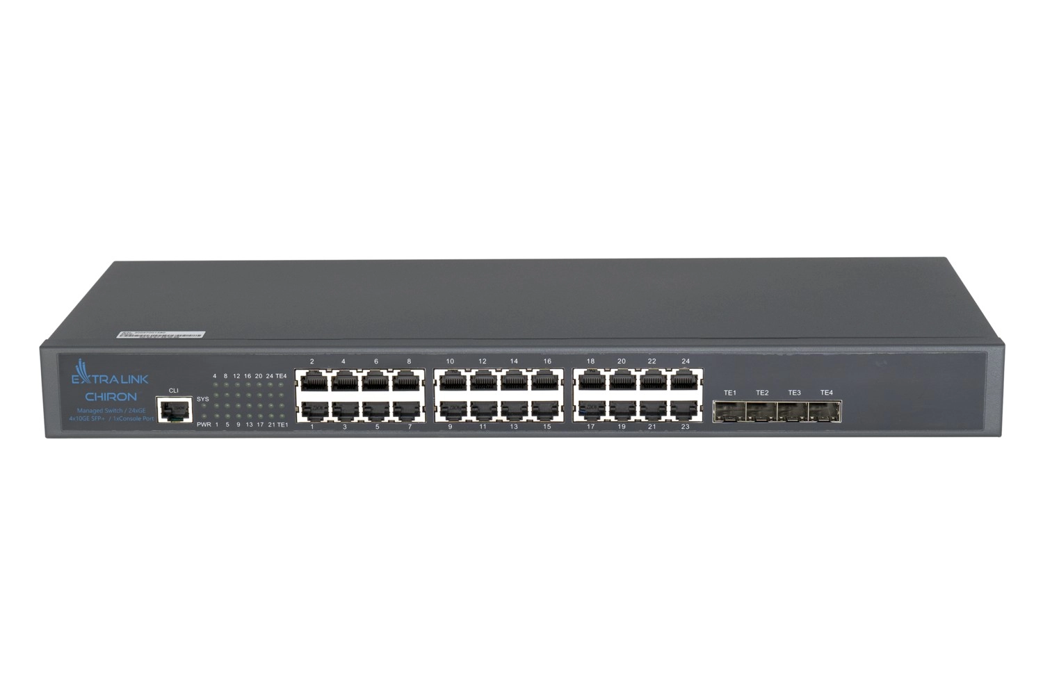 Extralink Switch Chiron 24x RJ45 1000Mb/s