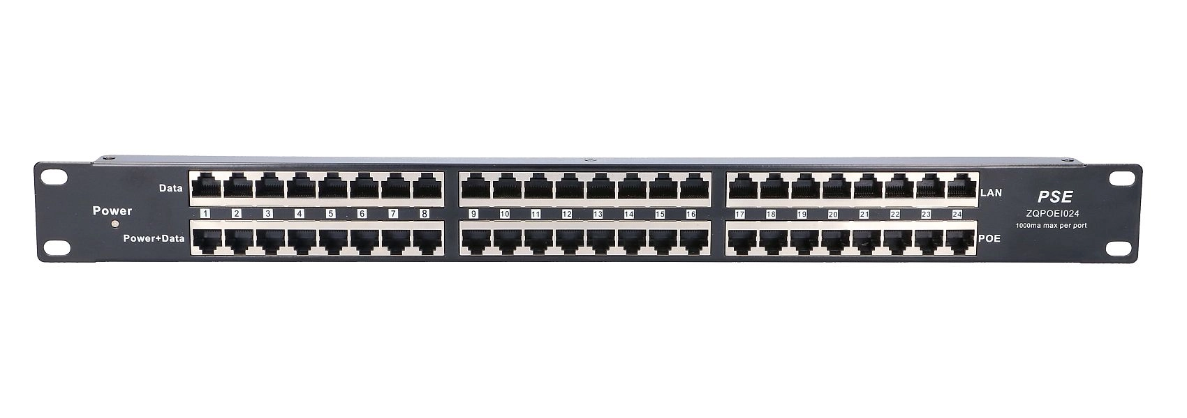 Extralink PoE Injector 24 Port 24x