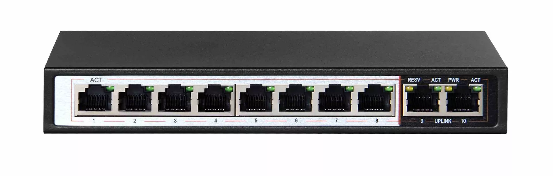 Extralink PoE Switch CERES 8x 100Mb/s