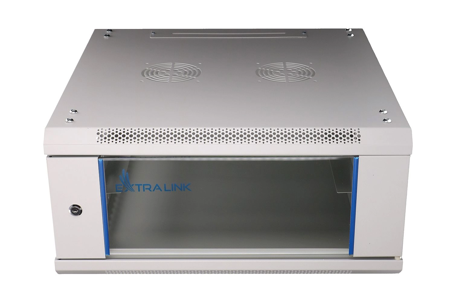 Extralink Rackmount cabinet 4U 600x600 Gray