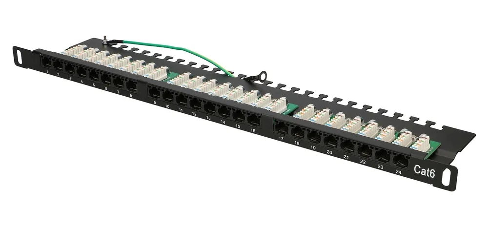 Extralink Patchpanel CAT6 UTP 0.5U