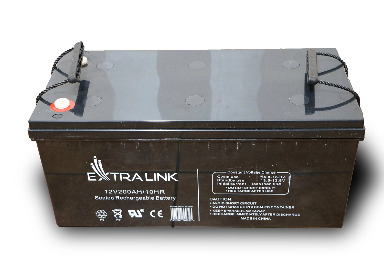Extralink Accumulator AGM 12V 200Ah maintenance