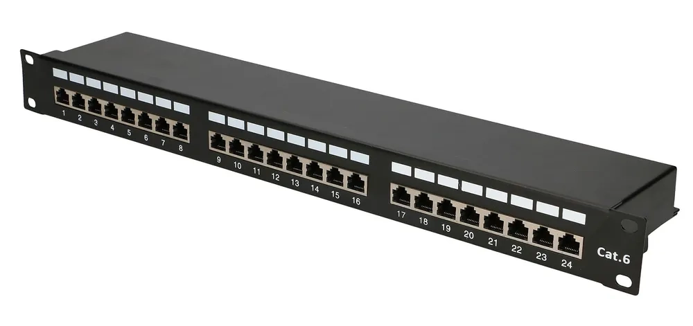 Extralink Patchpanel CAT6 STP V2 24