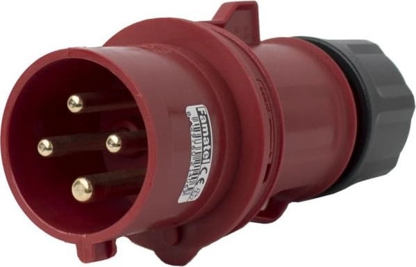 FAMATEL Portable plug 32A 4P 400V