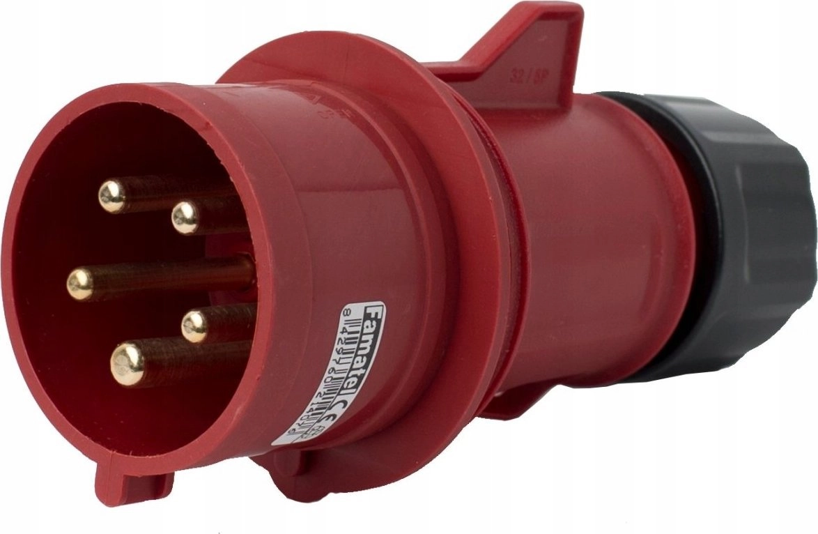 FAMATEL Portable plug 32A 5P 400V