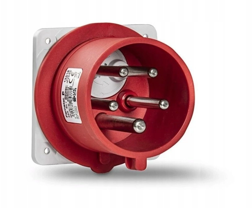 Straight board plug (phase crossover) 32A