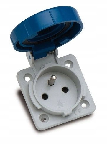 FAMATEL Panel socket 1-Phase 16A 3P