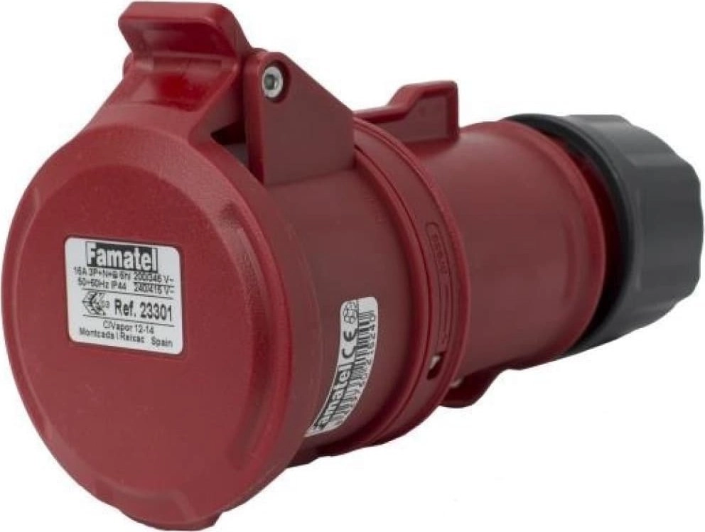FAMATEL Portable socket 16A 5P 400V