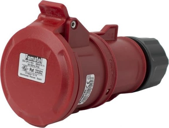 FAMATEL Portable socket 32A 4P 400V
