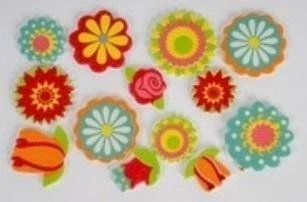 FANDY Foam flower stickers 492462 8595083599128