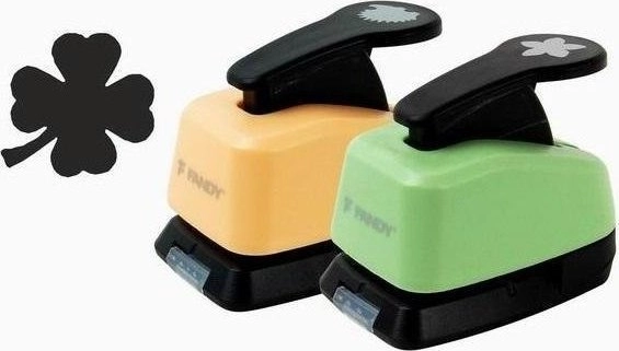 Decorative punch 16mm clover MIX 505495
