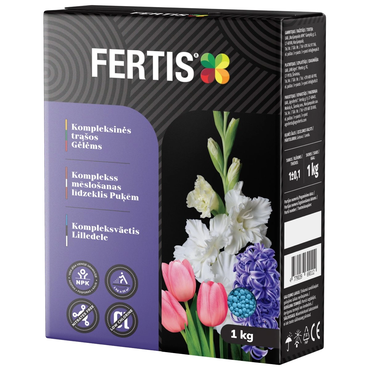 Mēslojums ziediem 1kg 9690112