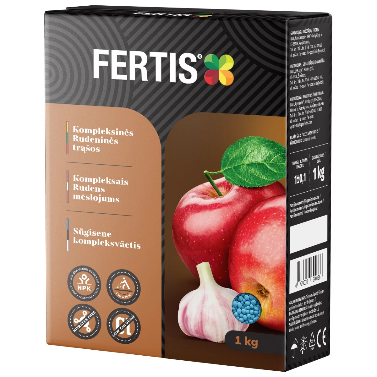 Mēslojums rudens 1kg 9690136 4779039690136