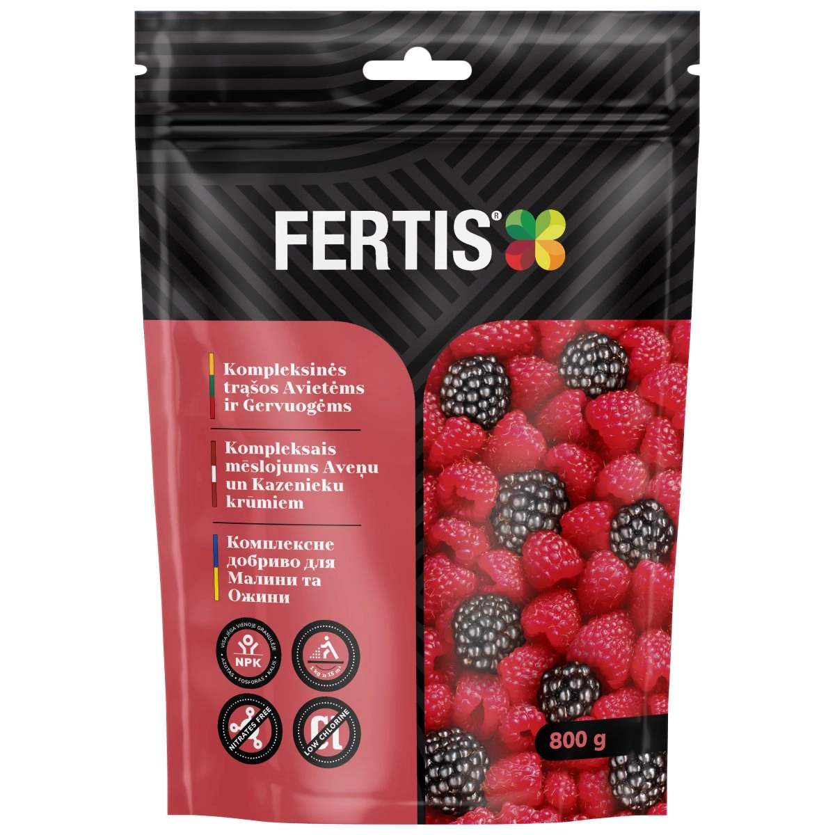 Mēslojums avenēm un kazenēm 0.8kg