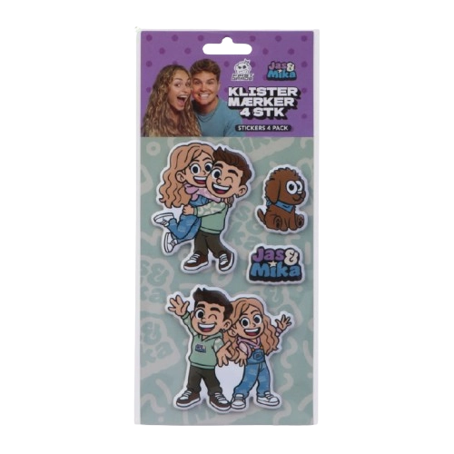 FIRSTGRADE - JasMika Stickers 4 pcs
