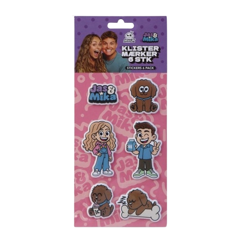 FIRSTGRADE - JasMika Stickers 6 pcs