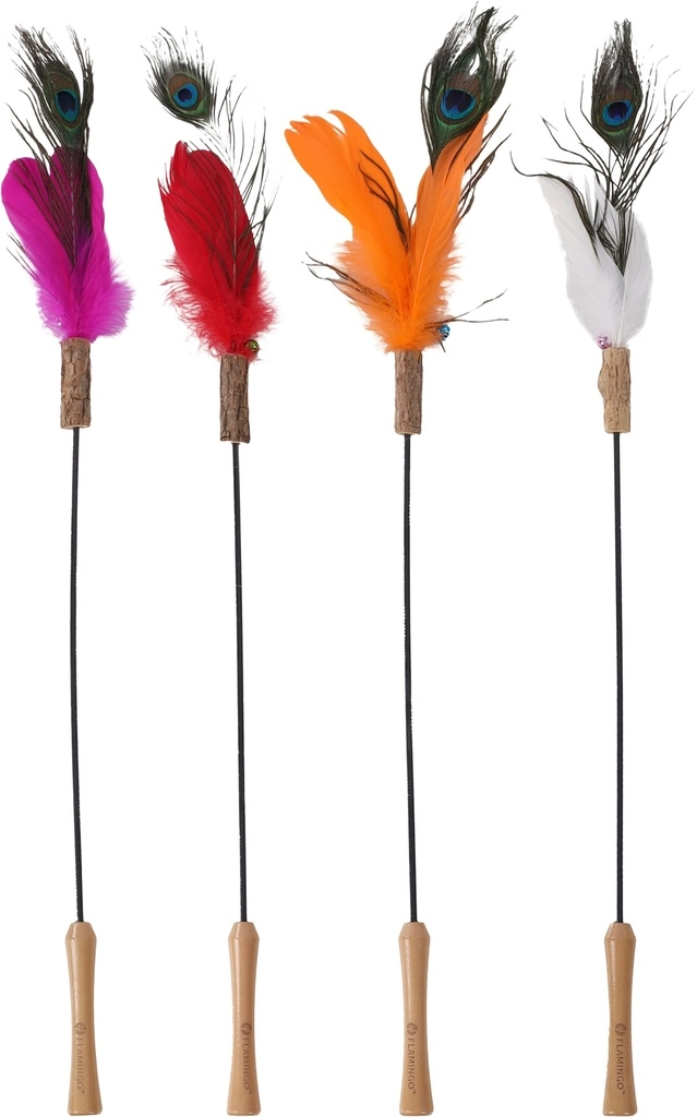 Flamingo - Cat toy fishing rod