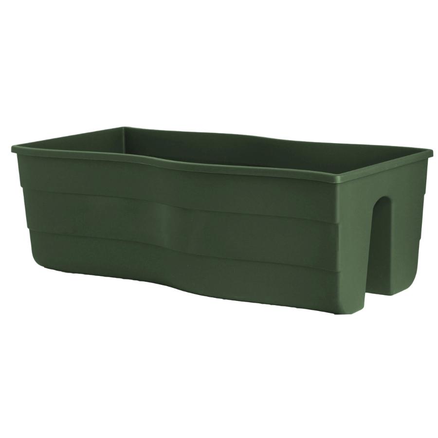 Balcony box Wave 60cm green 04343358
