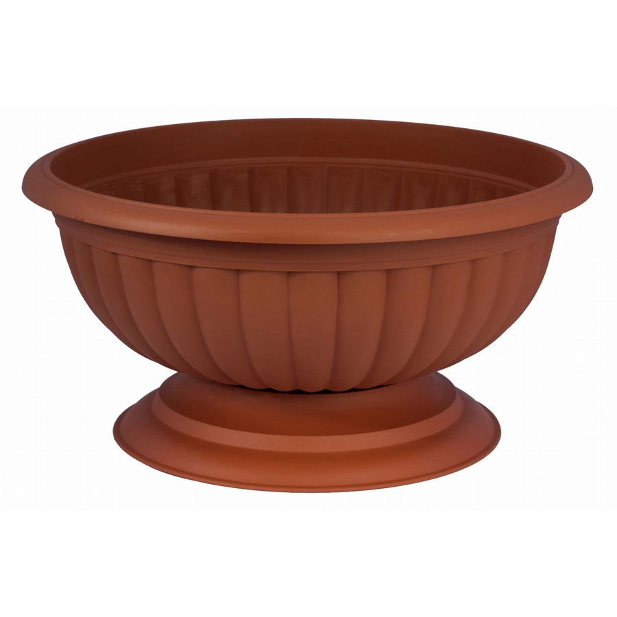 Puķu pods zems Grace 45cm  terakota