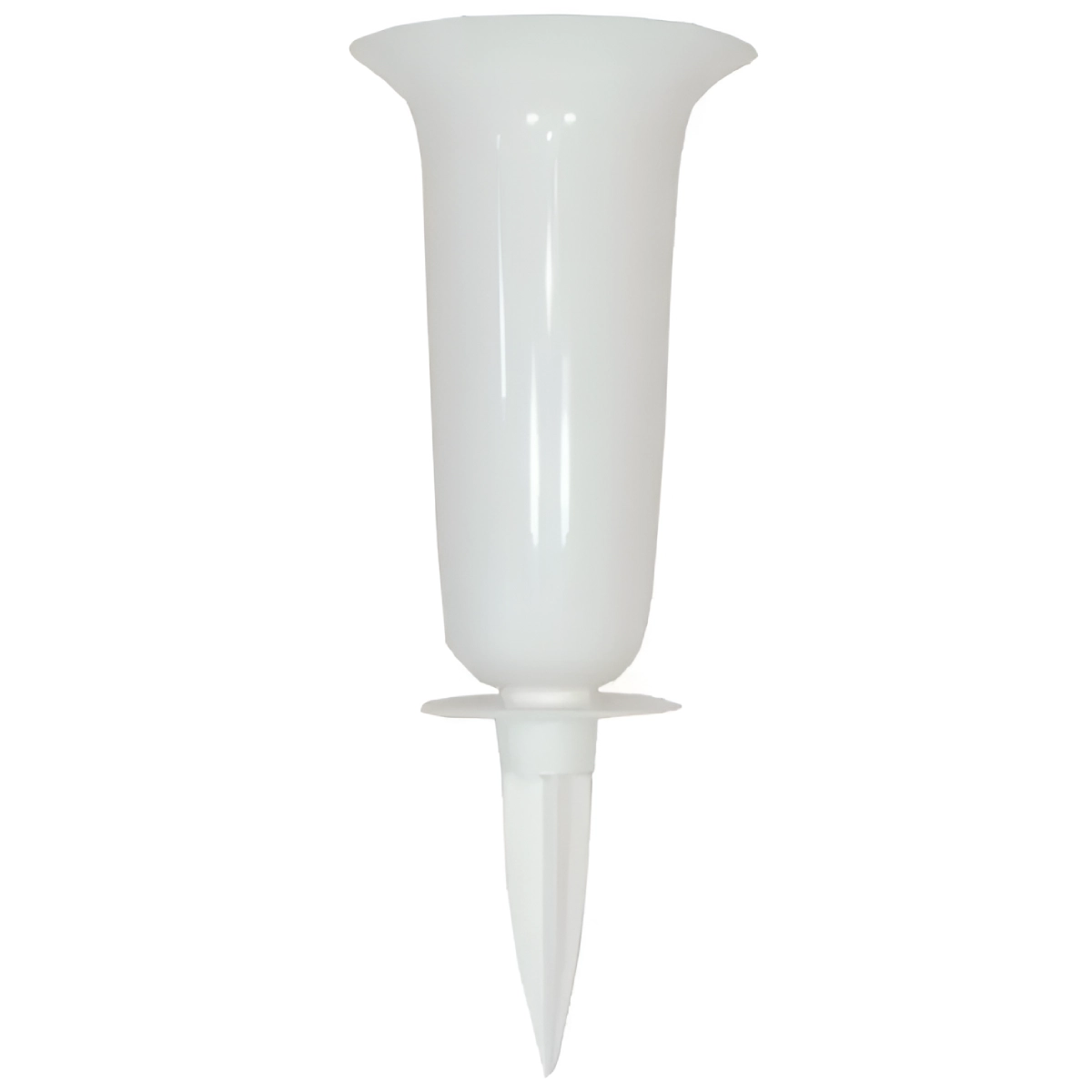 Puķu pods-vāze Dama 1 balts 1070-011