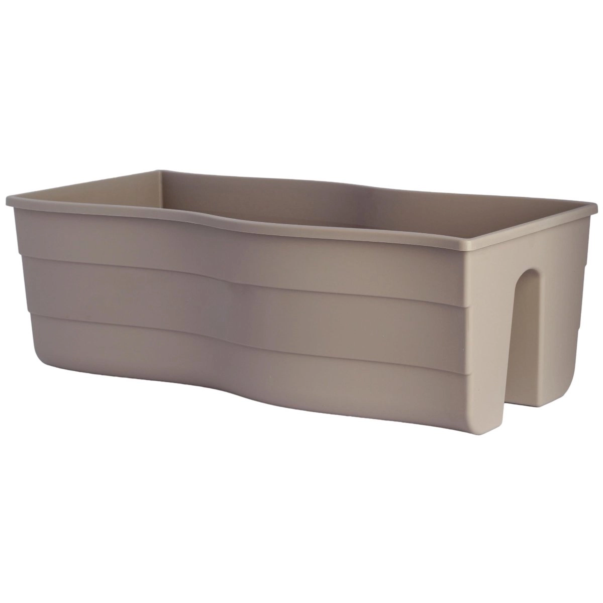 Balkona kaste Wave  60cm g.brūna