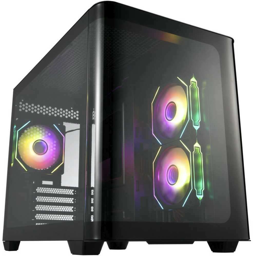 FSP/Fortron S380-BA ARGB case black (POC0000242)