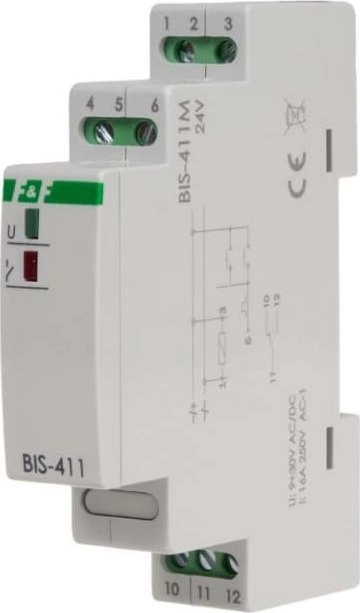 FF Bistable relay 1P 16A 24V