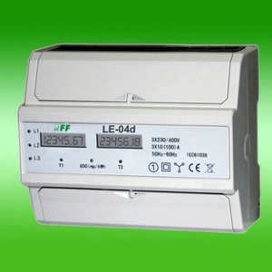 FF 3-phase electricity meter 100A 230/400V