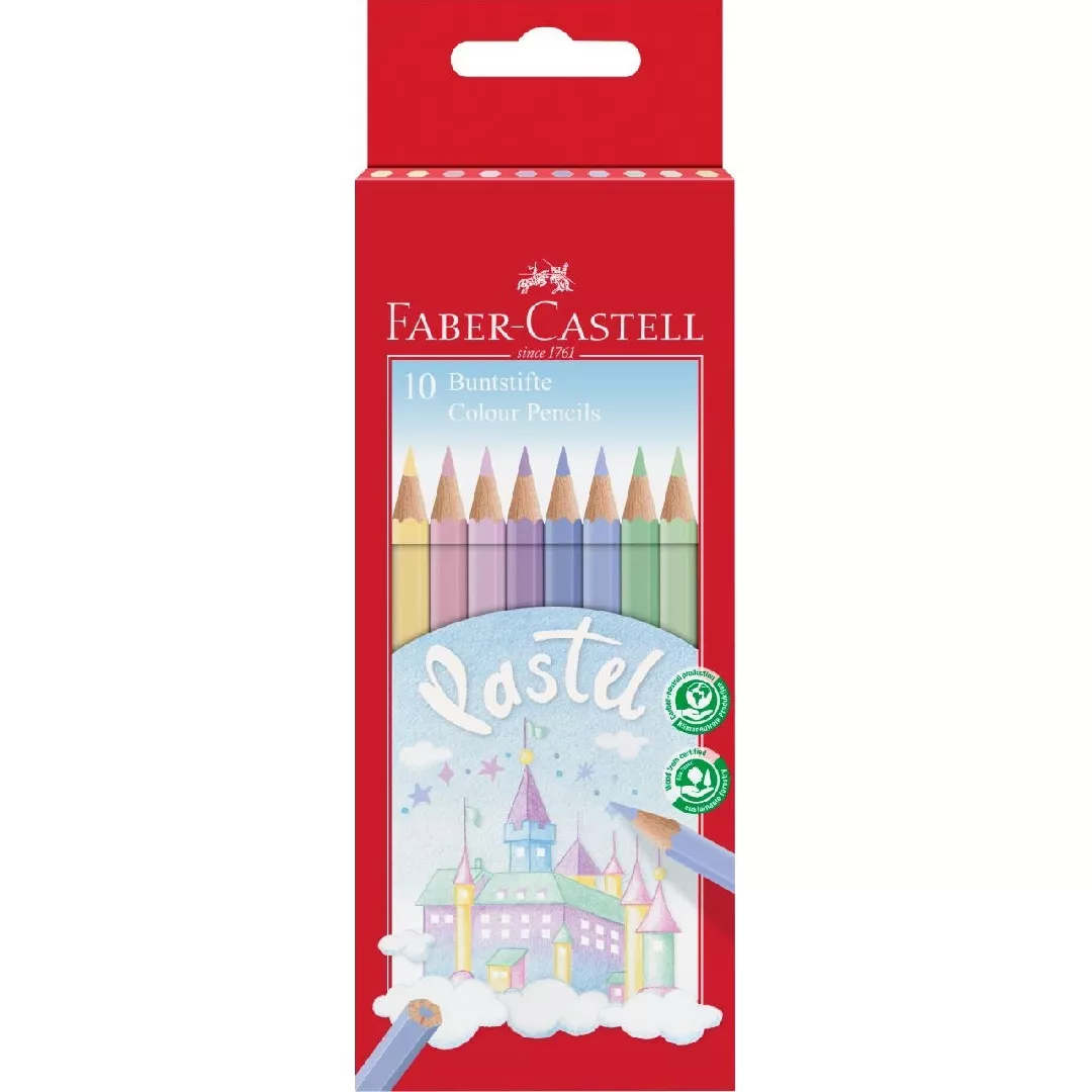Faber-Castell 111211 colour pencil Multicolour 10