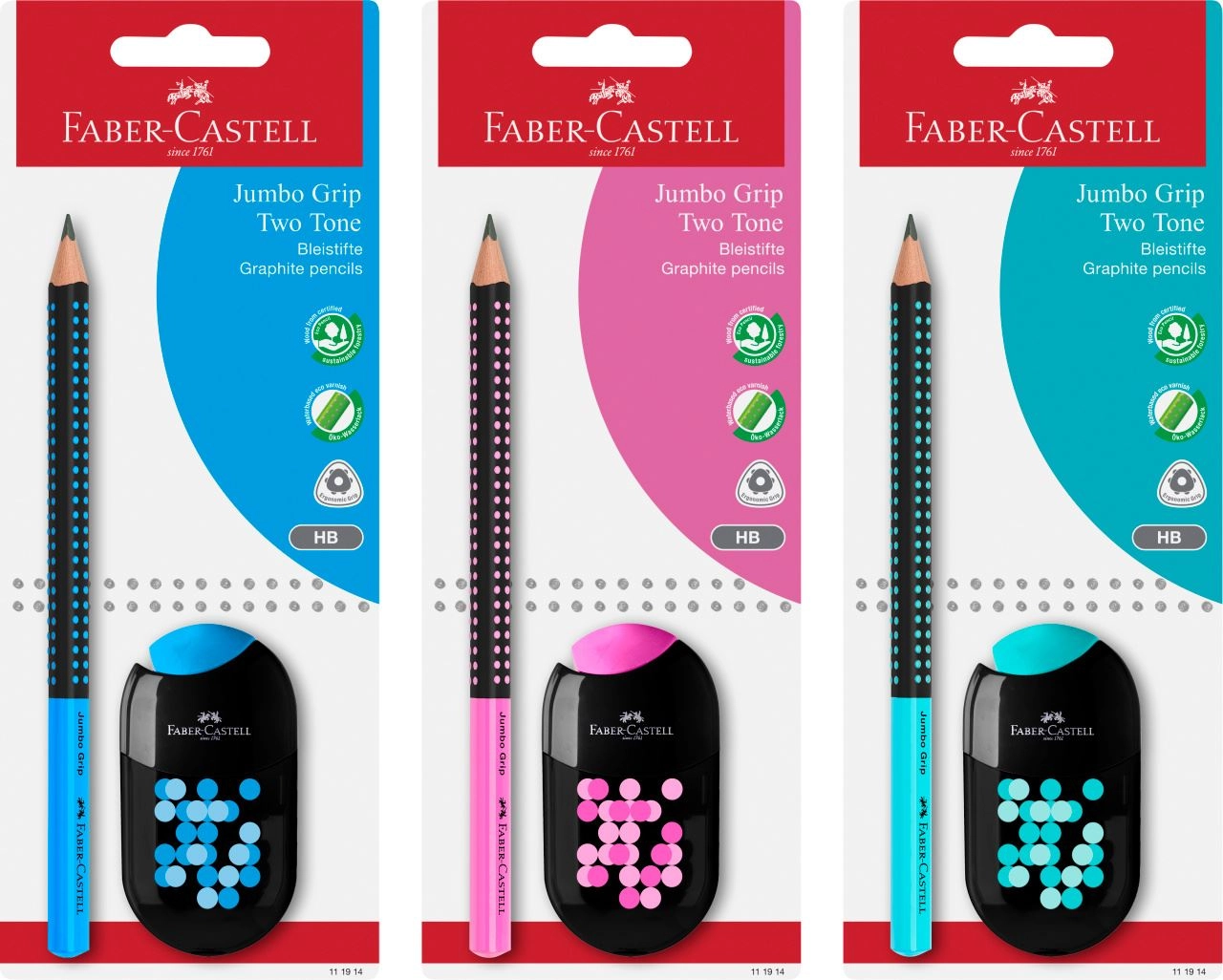 Faber-Castell 111914 graphite pencil B 1