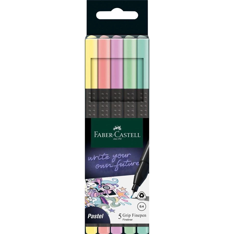 Faber-Castell 151602 fineliner Fine Green  Light