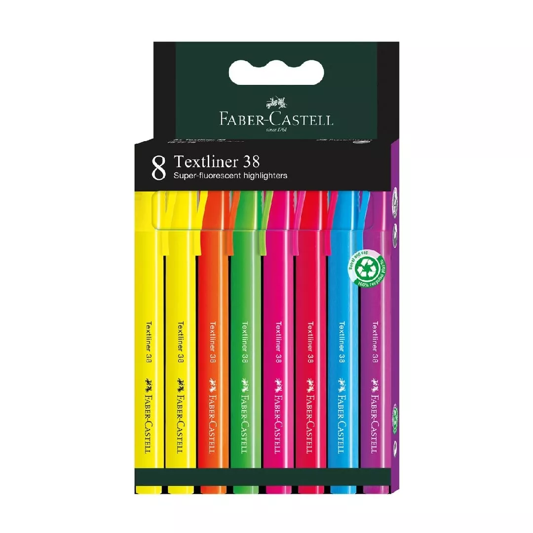 Faber-Castell 157778 marker 8 pc(s) Blue