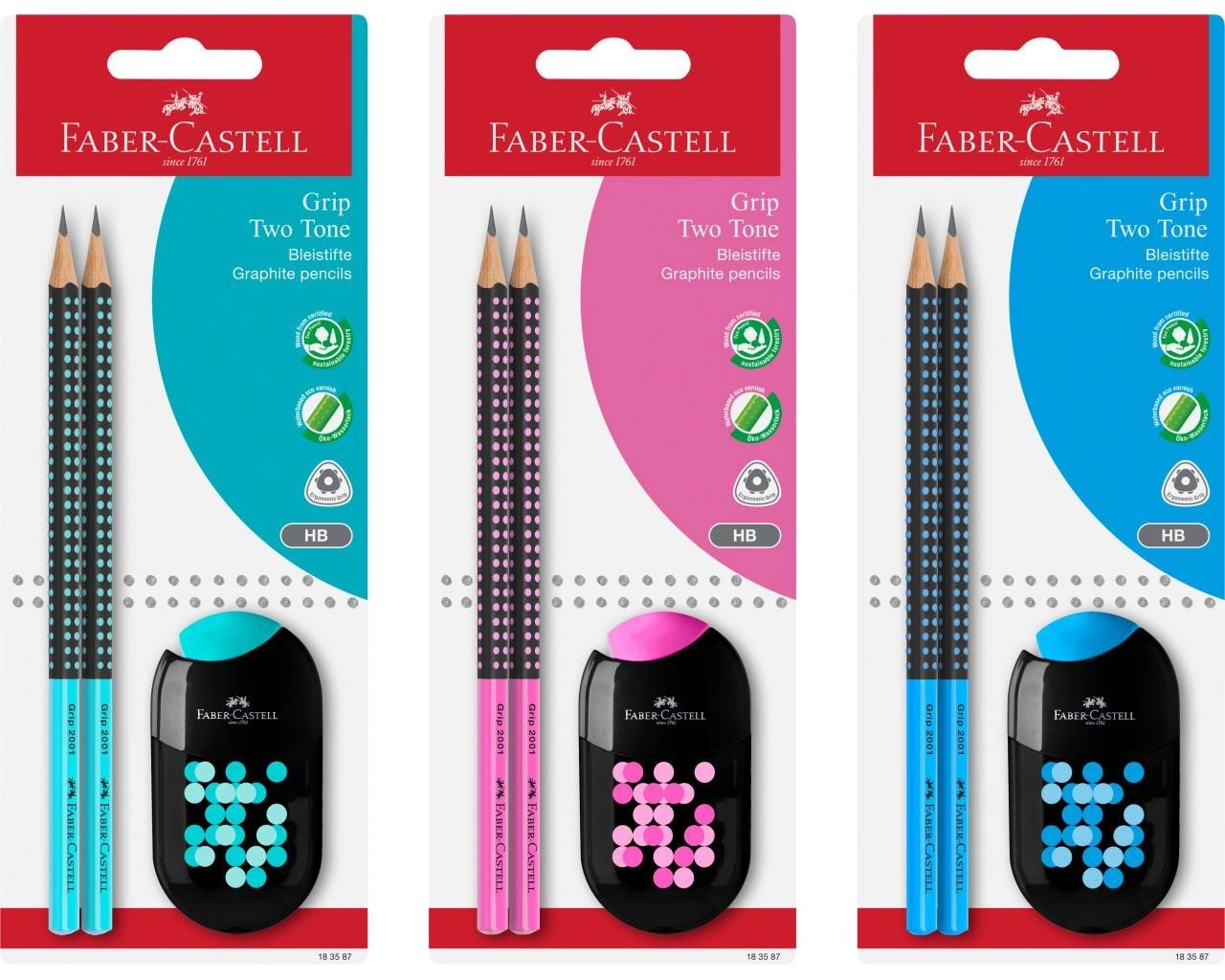 Faber-Castell 183587 graphite pencil HB 2