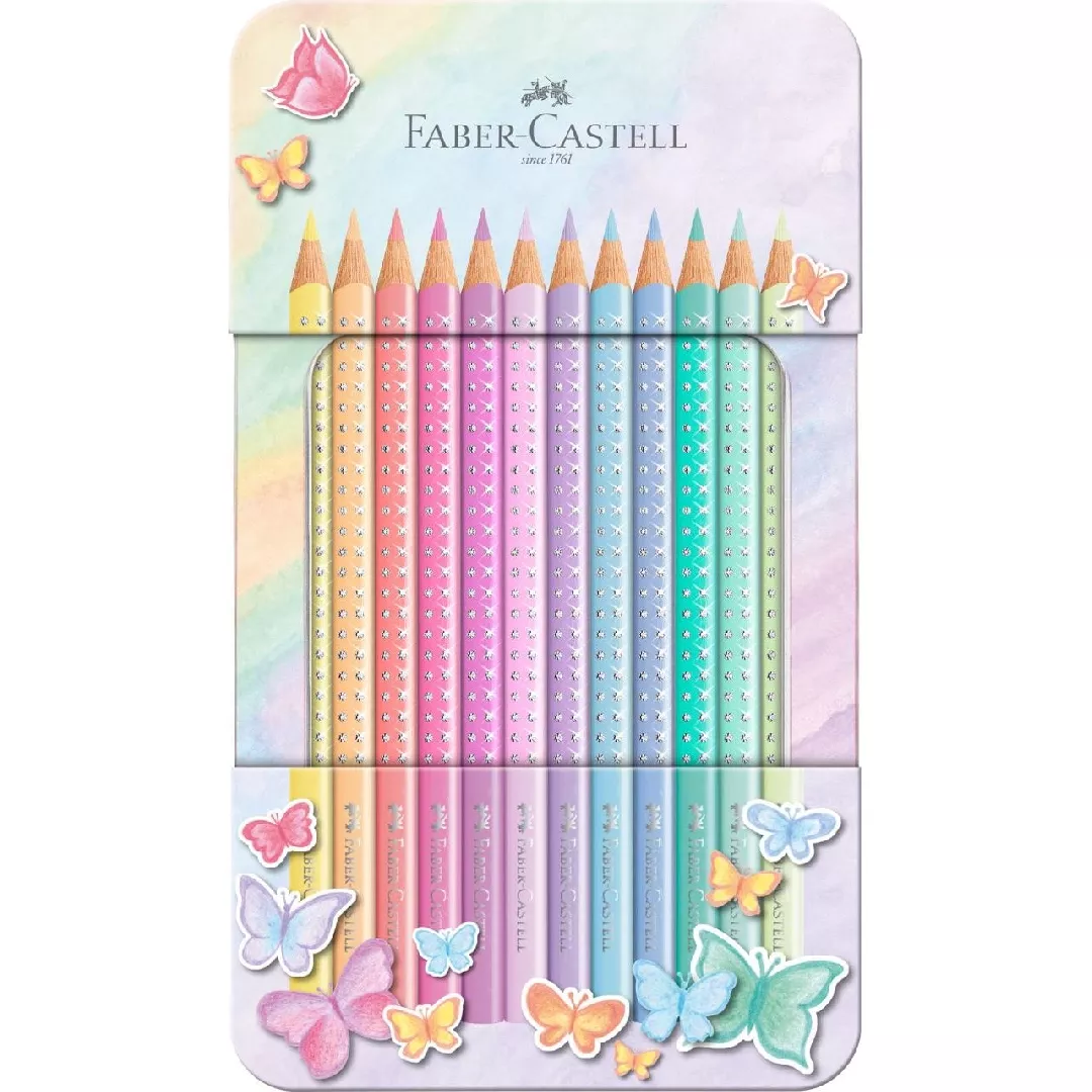 Faber-Castell 201910 colour pencil Multicolour 12