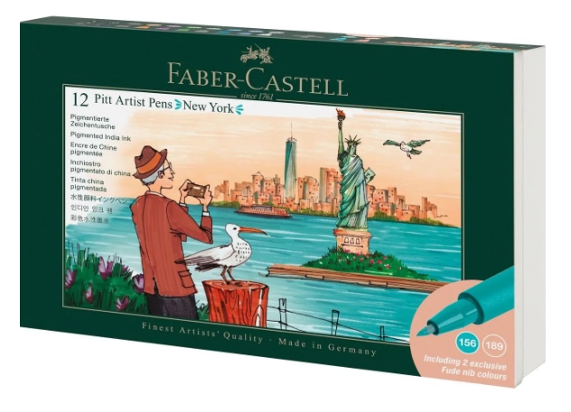 Faber-Castell Pitt Artist felt pen 12