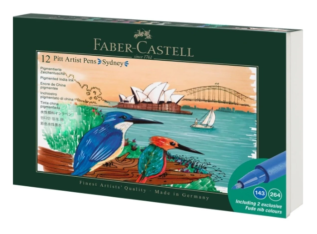 Faber-Castell Pitt Artist felt pen 12