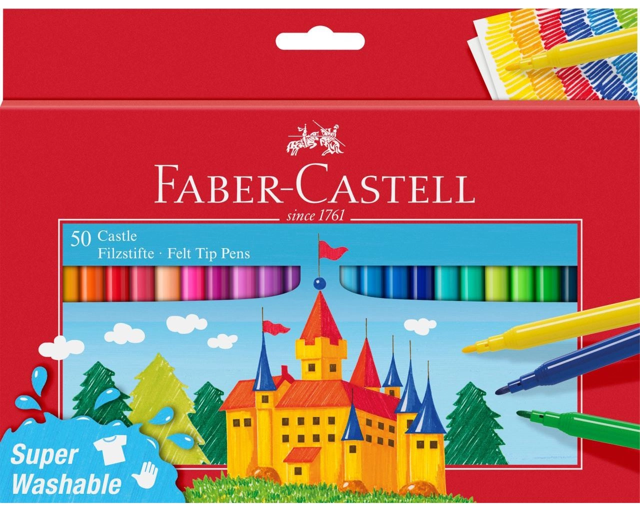 Faber-Castell 554204 felt pen Assorted colours