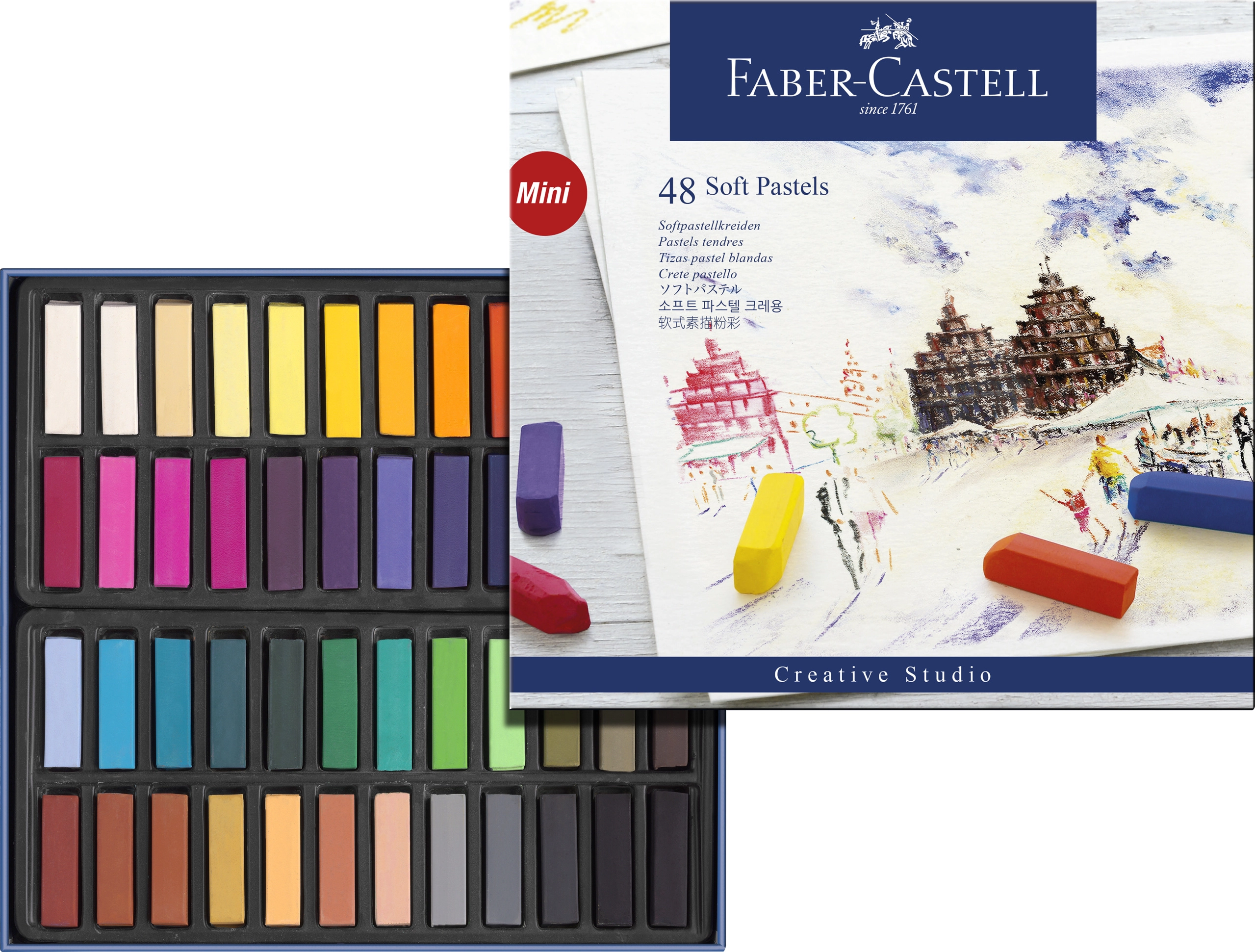 Faber-Castell - Soft pastel crayons mini