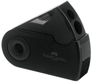 FABER-CASTELL sharpener double sharpener sleeve black