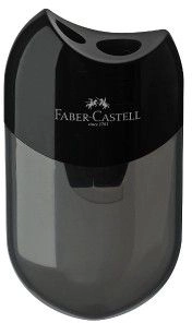 Faber-Castell Double sharpener  oval with container