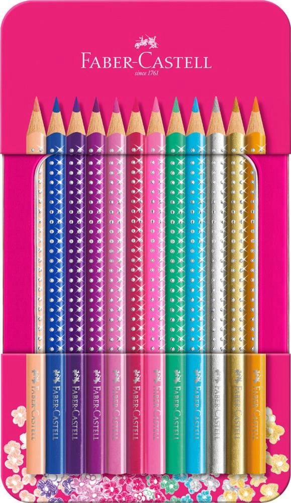 Faber-Castell - Sparkle colour pencil 12