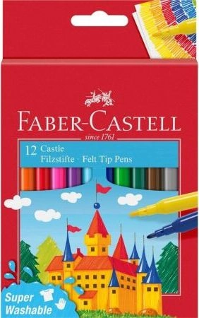 FABER-CASTELL Castle felt-tip pen cardboard case
